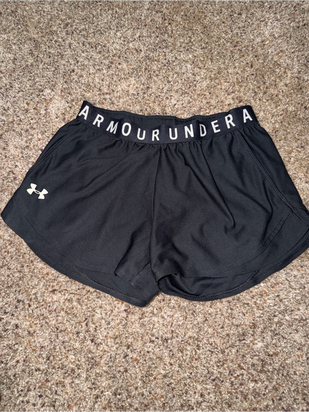 Under Armour Women's Black 3” Shorts